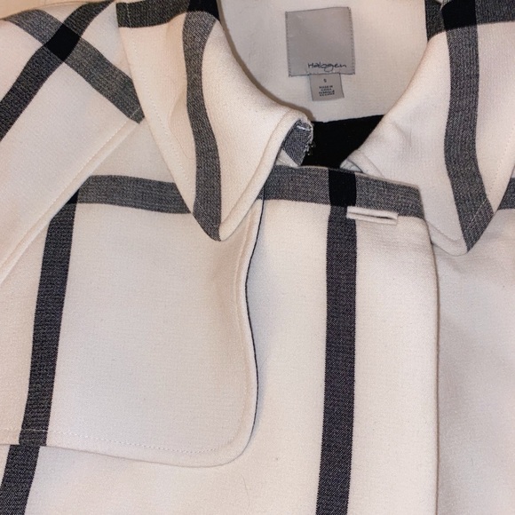 Double Breasted Plaid Coat - Picture 3 of 3